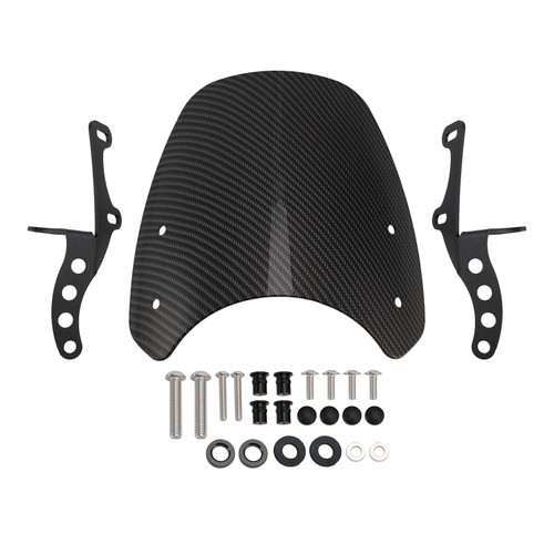 2024-2025 KAWASAKI Eliminator 500 Windshield Windscreen Carbon Generic