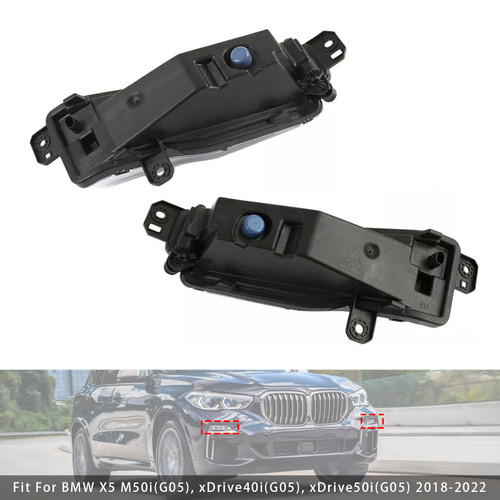 2018-2022 BMW X5 G05 1 Pcs LED Front Left+Right Fog Light Clear Generic