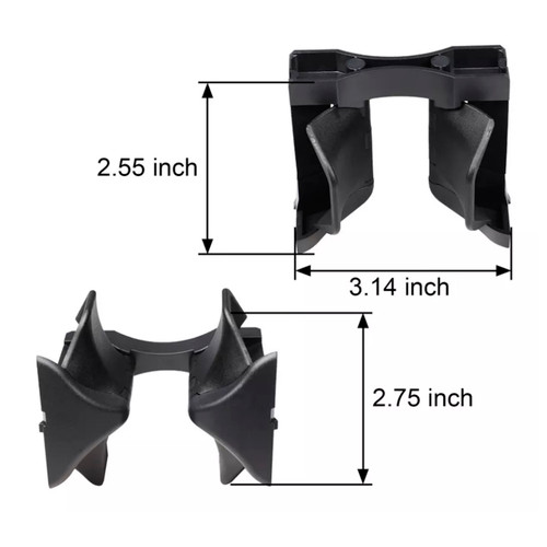 2009-2017 Mercedes-Benz E-Class C207 & W212 New Cup Holder Insert Divider 2046802391 Generic
