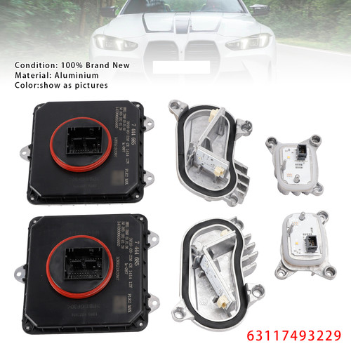 2018-2020 BMW M3 M4 F80 F82 F83 LCI Adaptive LED Headlight Control Module 63117493229 Generic