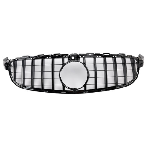 2015-2018 Mercedes Benz C-Class W205 C63 Front Upper Grille Black Generic