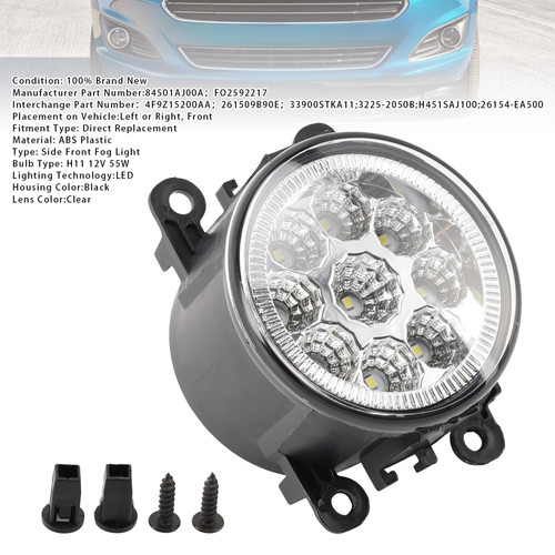 2005-2019 Nissan Xterra Pathfinder Frontier Frontier Armada 1 Pcs Daytime Running Fog Lights Generic