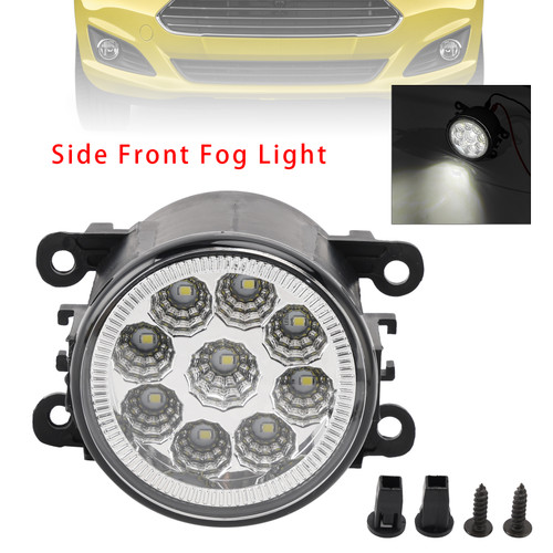 2005-2019 Ford Focus Fiesta Fusion 1 Pcs Daytime Running Fog Lights Generic