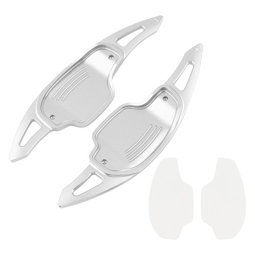 2012-2015 Holden VF Steering Wheel Paddle Shifter Extensions Aluminium Silver Generic