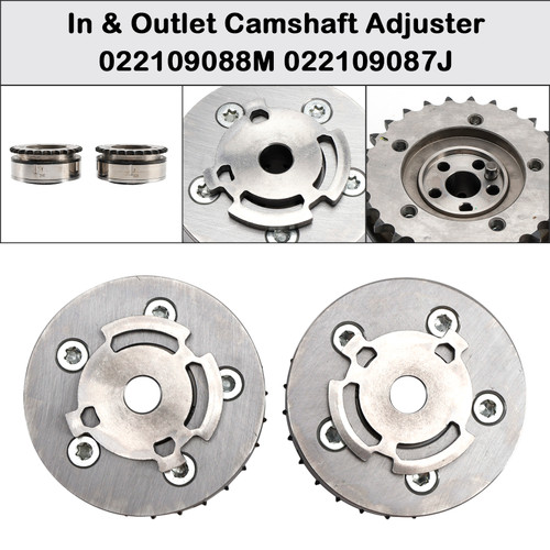 VW Touareg 3.2L In & Outlet Camshaft Adjuster 022109088M, 022109087J Generic