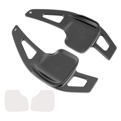 2011-2019 BMW X1-6 Series Steering Wheel Paddle Shifter Extensions Aluminium Black Generic