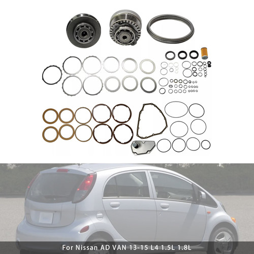 201-2015 SUZUKI SOLIO SPACIA SWIFT WAGON R Transmission Master Rebuild Kit & Pulley Set W/ Belt JF015E RE0F11A Generic