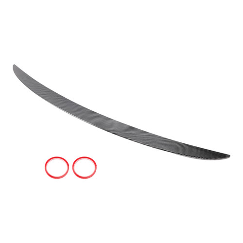 2017-2023 BMW G30 5 Series Carbon Fiber Style Rear Trunk Spoiler Wing Generic