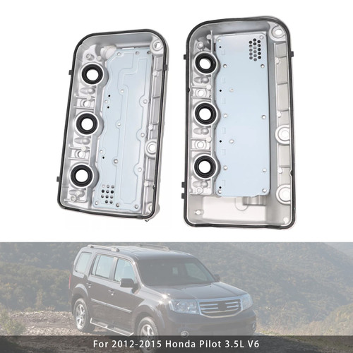2008-2012 Honda Accord 3.5L V6 2PCS Engine Valve Cover 12310-R70-A00 Generic