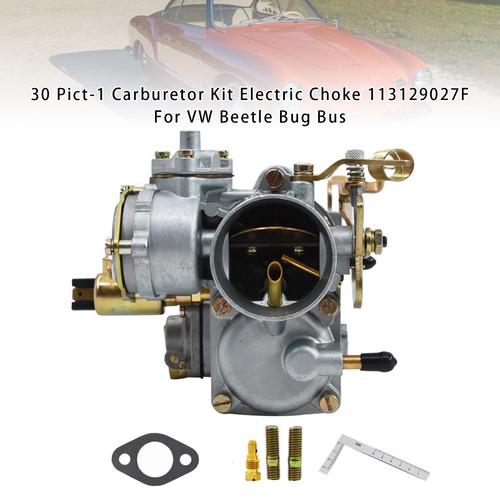 1956-1966 Volkswagen Karmann Ghia 30 Pict-1 Carburetor Kit Electric Choke 113129027F Generic 1956-1966 Volkswagen Karmann Ghia 30 Pict-1 Carburetor Kit Electric Choke 113129027F Generic