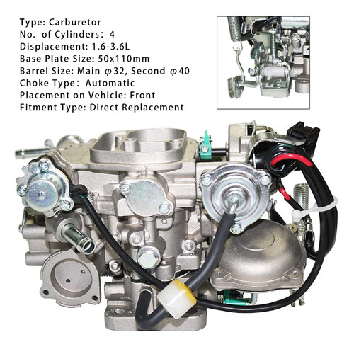 1992-2000 Toyota LITEACE Carburetor 21100-73430 Generic