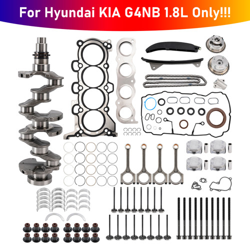 Hyundai KIA G4NB 1.8L Engine Overhaul Rebuilding Kit G4NB 24350-2E001 Generic