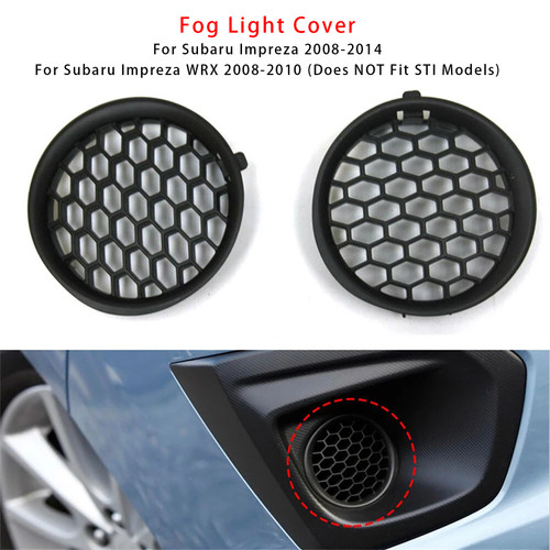 2008-2010 Subaru Impreza WRX Pair Fog Light Cover Grilles 57731FG200 Generic