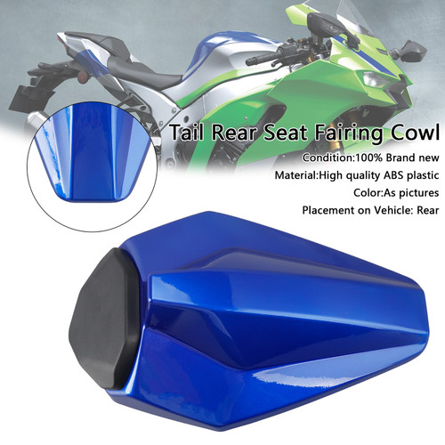 2016-2025 Kawasaki Ninja ZX-10R Tail Rear Seat Fairing Cowl Blue