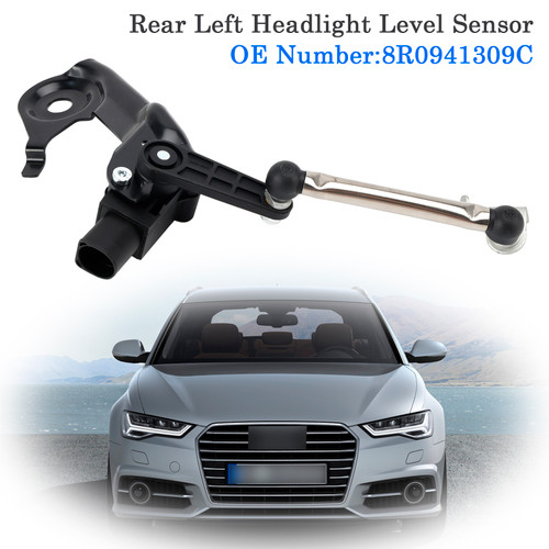 2010-2018 Audi A7 Sportback 4GA Rear Left Headlight Level Sensor 8R0941309C Generic