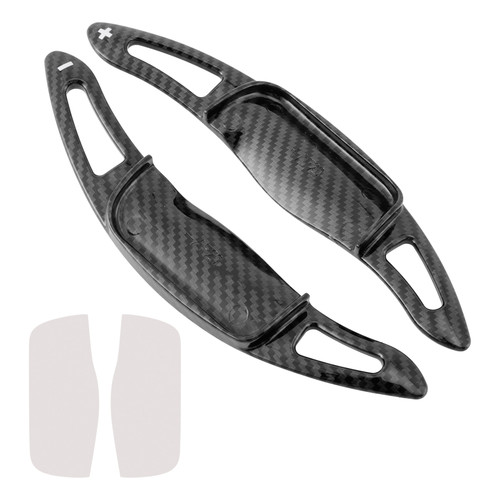 2023 Toyota Voxy Carbon Look Steering Wheel Paddle Shifter Extension Carbon Fiber Black Look Generic