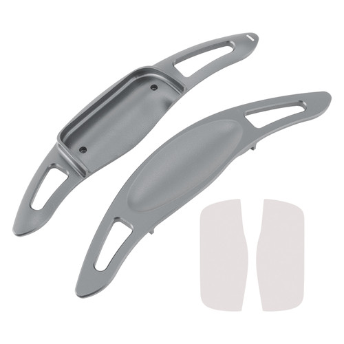 2019-2022 Toyota Corolla Carbon Look Steering Wheel Paddle Shifter Extension Aluminium Grey Generic