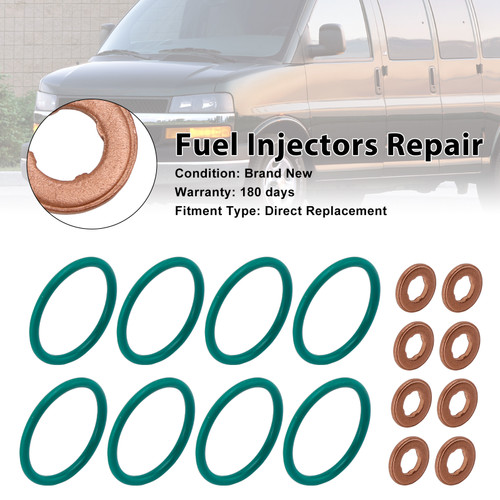 2004-2010 Chevrolet Express Silverado Suburban Fuel Injector O-Ring Seal 97327722 Generic