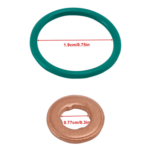 2004-2010 Chevrolet Express Silverado Suburban Fuel Injector O-Ring Seal 97327722 Generic