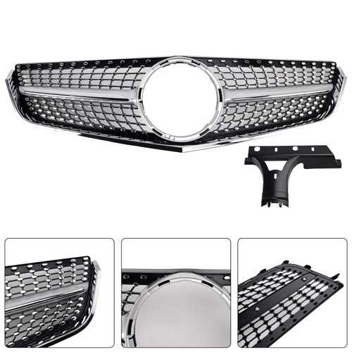 2009-2013 Mercedes benz E-Class W207 C207 1* Front Grille With logo Generic