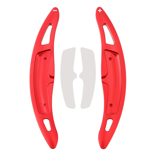 2017-2020 Porsche Panamera Wheel Paddle Shifter Extension Aluminium Red Generic