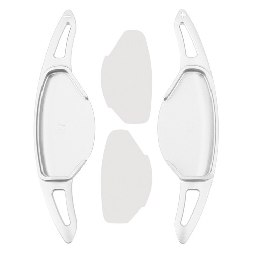 2022-2024 Infiniti QX60 Steering Wheel Paddle Shifter Extension Aluminium Silver Generic