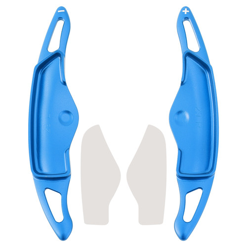 2021-2023 Hyundai Mistra Steering Wheel Paddle Shifter Extension Aluminium Blue Generic
