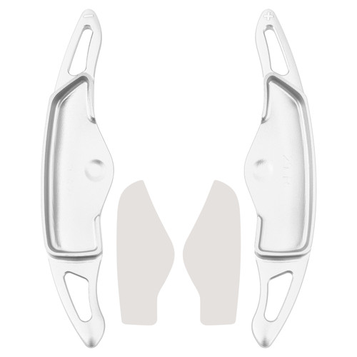 2021-2023 Hyundai Tucson Steering Wheel Paddle Shifter Extension Aluminium Silver Generic