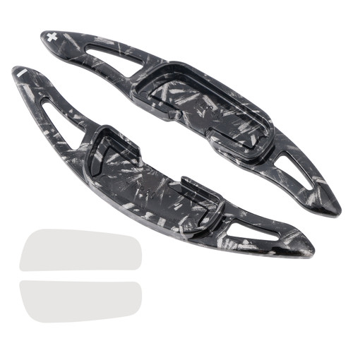2016-2020 Mazda CX-4 Steering Wheel Paddle Shifter Extension Black Forged Pattern Generic