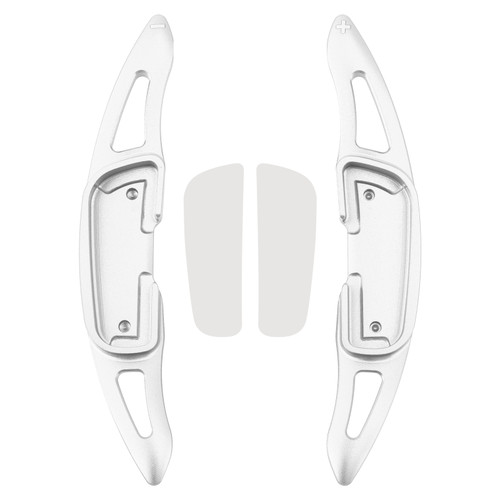 2014-2020 Mazda 3 Steering Wheel Paddle Shifter Extension Aluminium Silver Generic