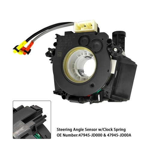 2006-2013 Nissan Qashqai J10 Steering Angle Sensor w/Clock Spring 47945-JD000 Generic