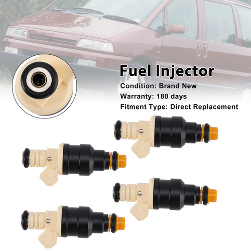1985-2000 Fiat Croma Punto Ulysse 4*Fuel Injector 195621103000 13641310641 Generic