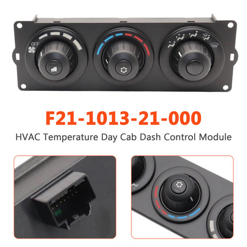 HVAC Temperature Day Cab Dash Control Module F21-1013-21-000 for Kenworth