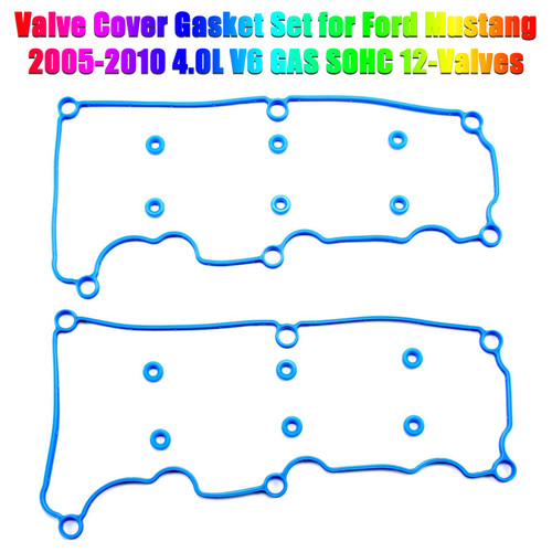 Valve Cover Gasket Set for Ford Mustang 2005-2010 4.0L V6 GAS SOHC 12-Valves