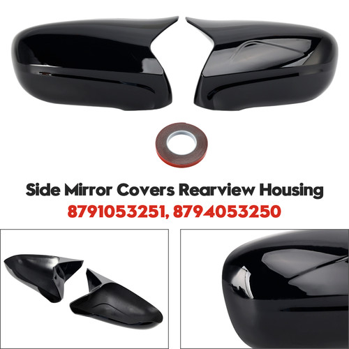 2007-2009 Lexus ES350 2007-2009 Base Side Mirror Covers Rearview Housing Black Generic