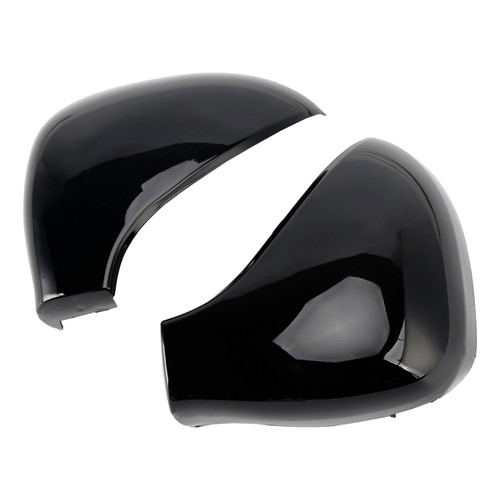 2006-2015 Peugeot 207 Hatchback Estate & Van Side Mirror Covers Rearview Housing Bright Black Generic