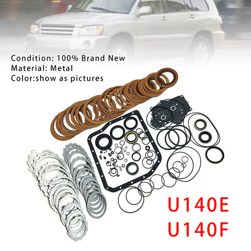 1999-2003 LEXUS RX 3.0L Auto Transmission Master Rebuild Kit Overhaul Seals U140E U140F Generic