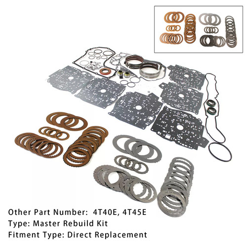 1995-on Chevrolet Pontiac Saturn Transmission Full Rebuild Kit 4T40E 4T45E Generic