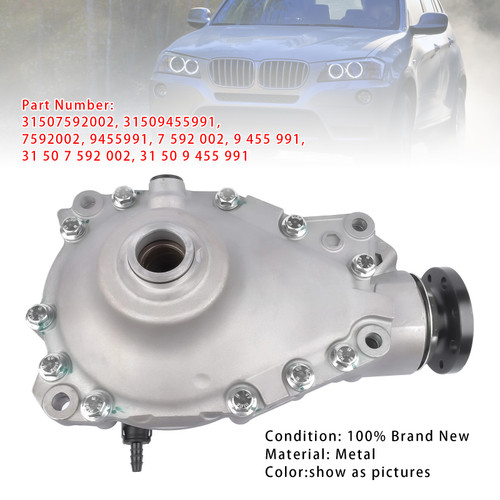 2011-2017 BMW X3 Front Differential Carrier Assembly 3.73 Ratio 31507592002 Generic