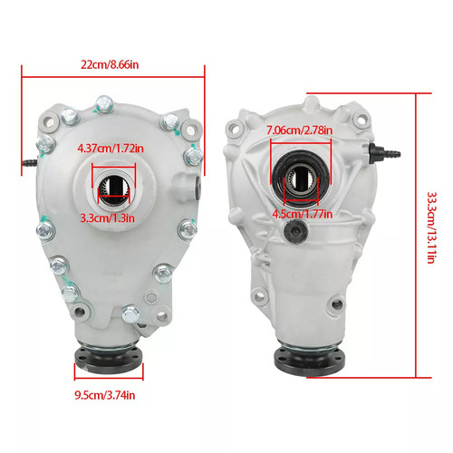 2011-2017 BMW X3 Front Differential Carrier Assembly 3.73 Ratio 31507592002 Generic