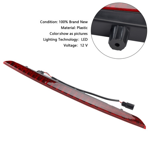 2016-2018 Lincoln MKX Rear High Mount Brake Light FA1Z-13A613-AB Generic