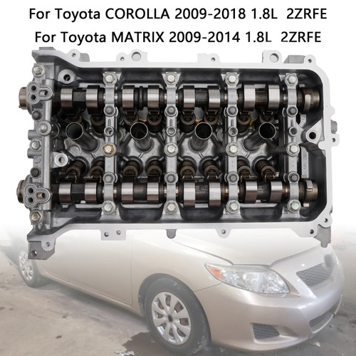 2008-2009 Toyota VIBE 1.8L Cylinder Head 2ZRFE Generic