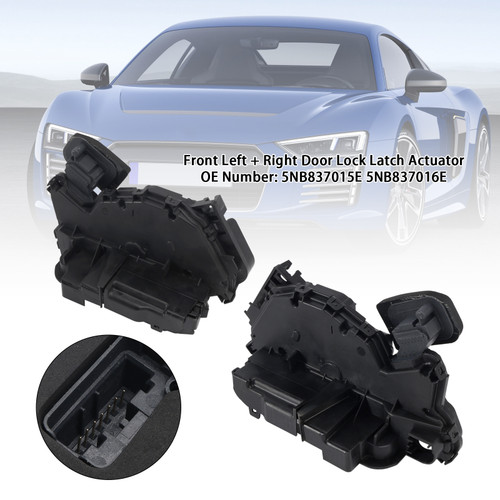 SKODA-5TB837015A Left+Right Door Lock Latch Actuator Generic