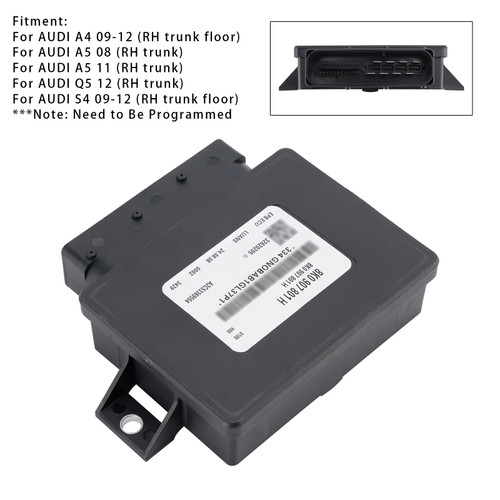 2012 AUDI Q5 (RH trunk) Electronic Parking Brake Handbrake Control Module Unit ECU Generic