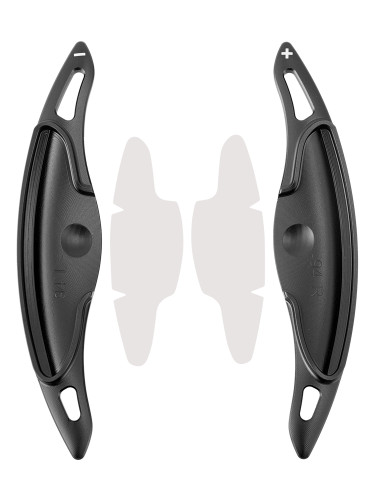 2021-2022 Hyundai Veloster N Steering Wheel Paddle Shifter Extension Aluminium Black Generic