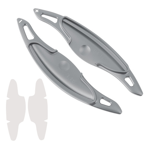 2021-2022 Hyundai Veloster N Steering Wheel Paddle Shifter Extension Aluminium Grey Generic