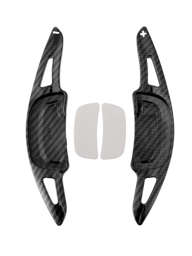 2019-2024 Mazda 3 Carbon Look Steering Wheel Paddle Shifter Extension Carbon Fiber Black Look Generic