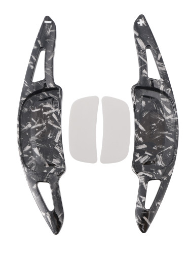 2023-2024 Mazda CX-50 Carbon Look Steering Wheel Paddle Shifter Extension Black Forged Pattern Generic