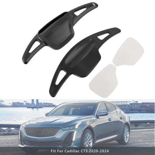 2020-2025 Cadillac XT6 Steering Wheel Paddle Shifter Extension Black Generic