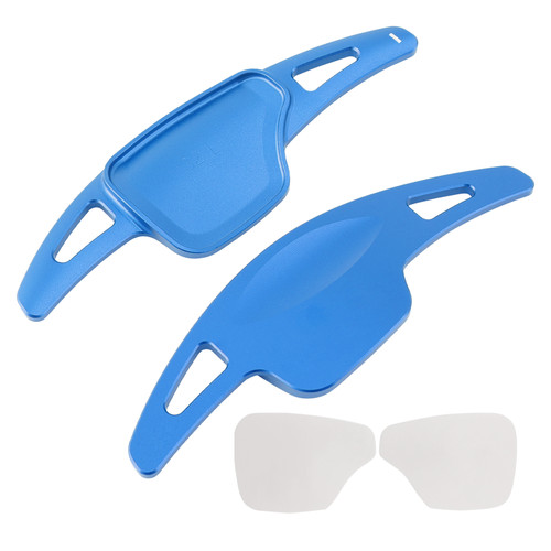 2020-2024 Cadillac CT4 Steering Wheel Paddle Shifter Extension Aluminium Blue Generic